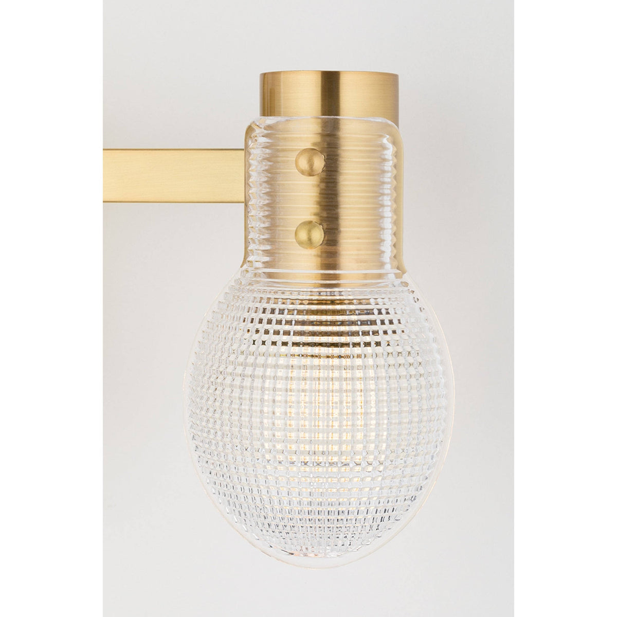3 Light Semi-Flush Mount Polished Nickel H493