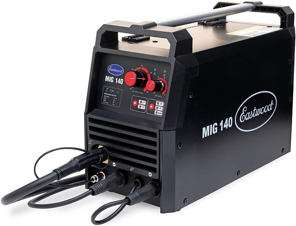 140 Amp MIG Welder 120V Tweco-Style Torch X979