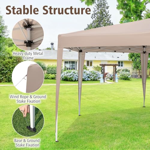 10 x 20 FT Pop Up Canopy with Carry Bag E850