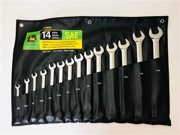 14-Piece Full Polished Combination Wrench Set G6639