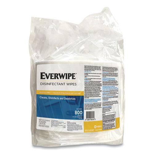 Disinfectant Wipes, 6 x 8, 800-bag, 4 Bags-carton Y330215