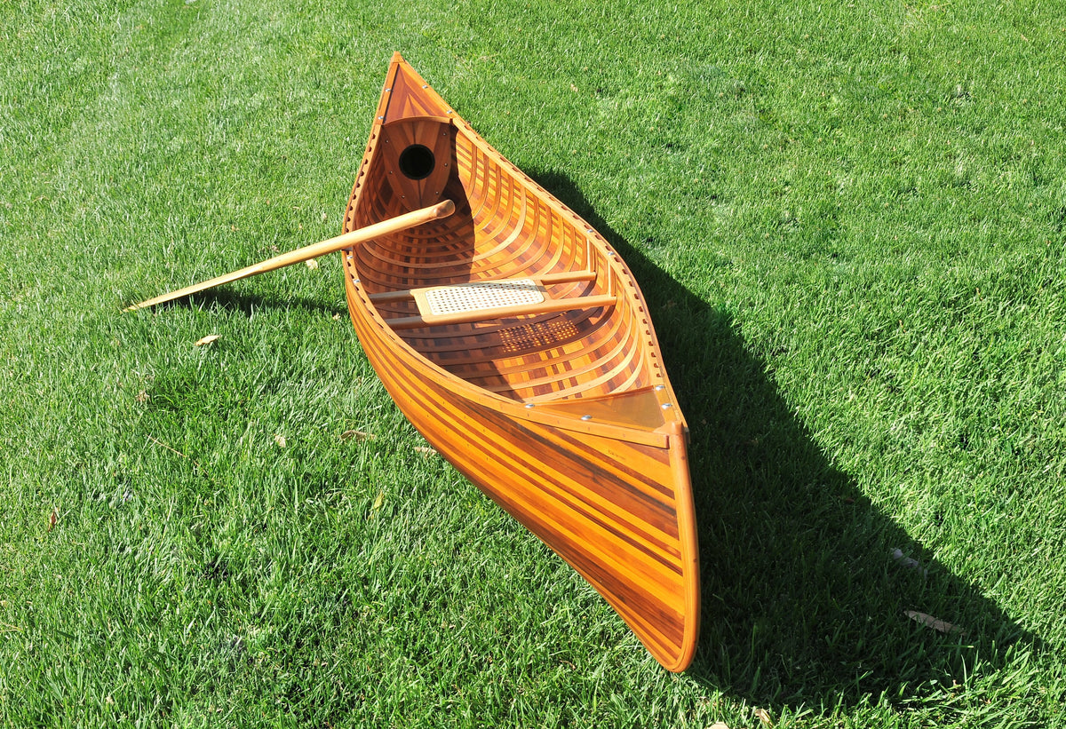 10 ft Wooden Canoe K8523