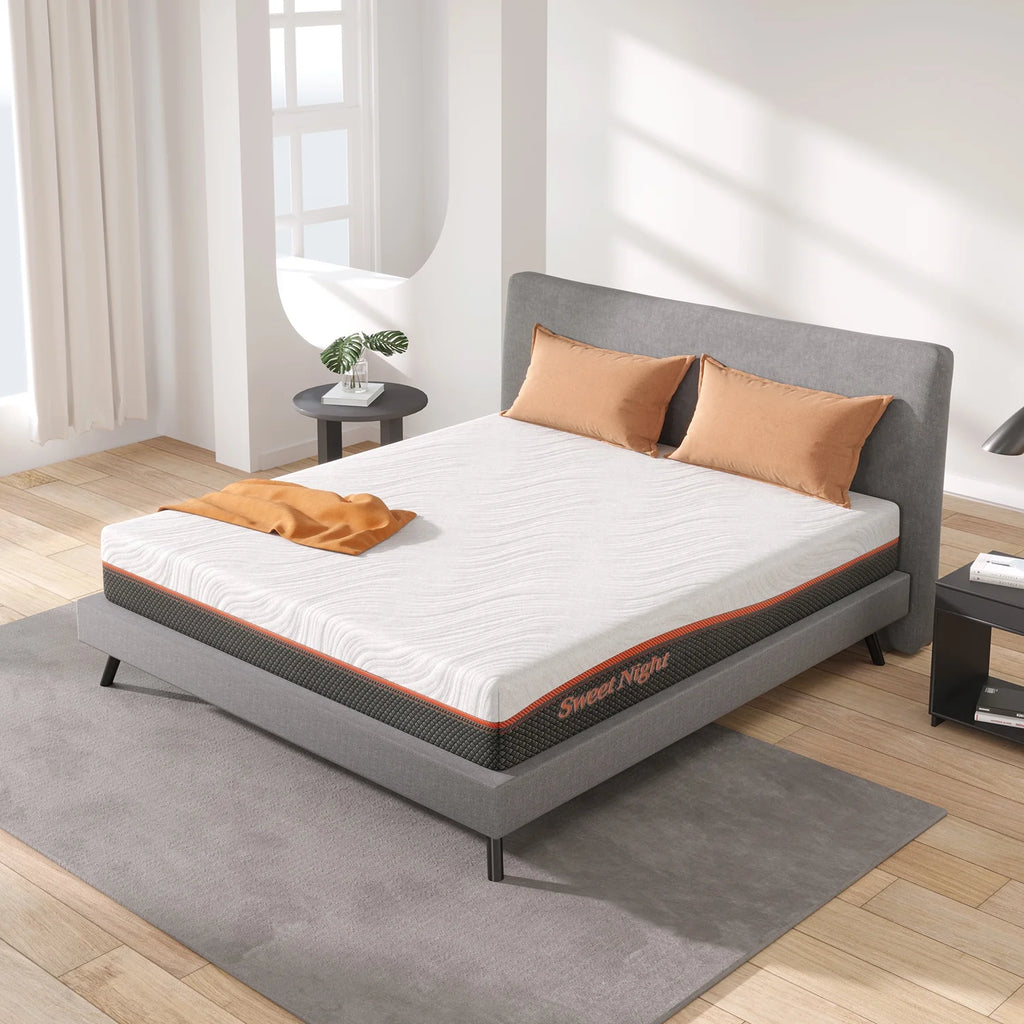 10" Gel Memory Foam Pocket Spring Queen Mattress V534036