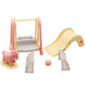 1/12 Scale Mini Slide Amusement Park Dolls House Decoration Accessory Toy Set V1897