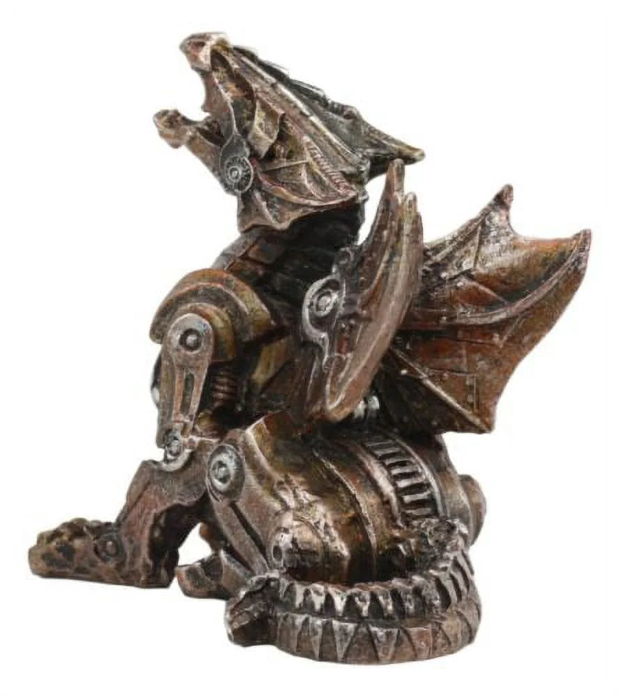 Steampunk Dragon Figurine U140744