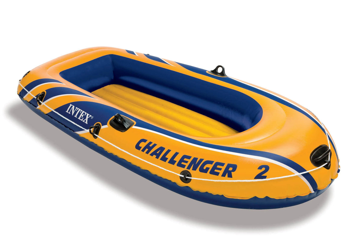 2 Inflatable Boat Set With Pump And Oars J7718