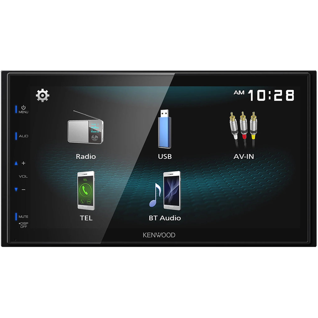2-DIN Car Stereo with 6.8 Touchscreen and Bluetooth Z316