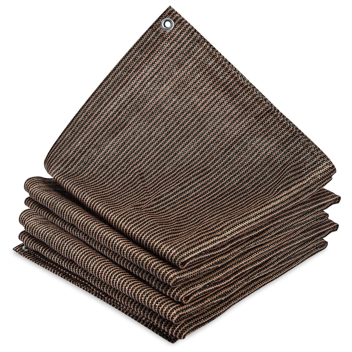 10 x 10 FT Mocha Shade Cloth Tarp X9513