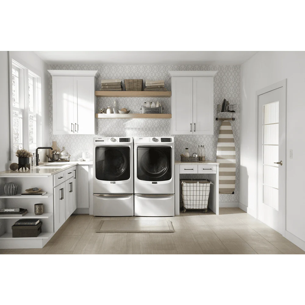 7.3 Cu. Ft. White Front Load Electric Dryer C525