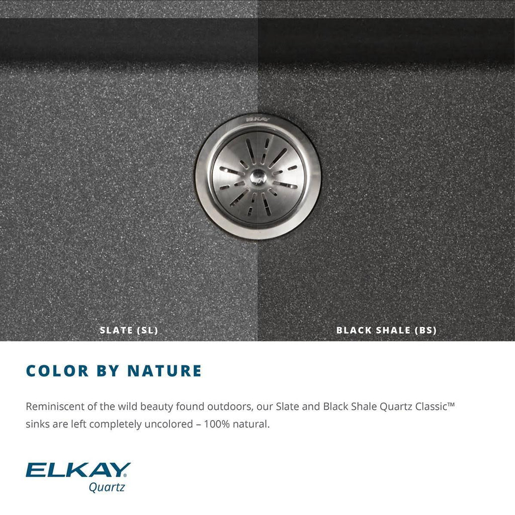 Black Shale Undermount Kitchen Sink Q462