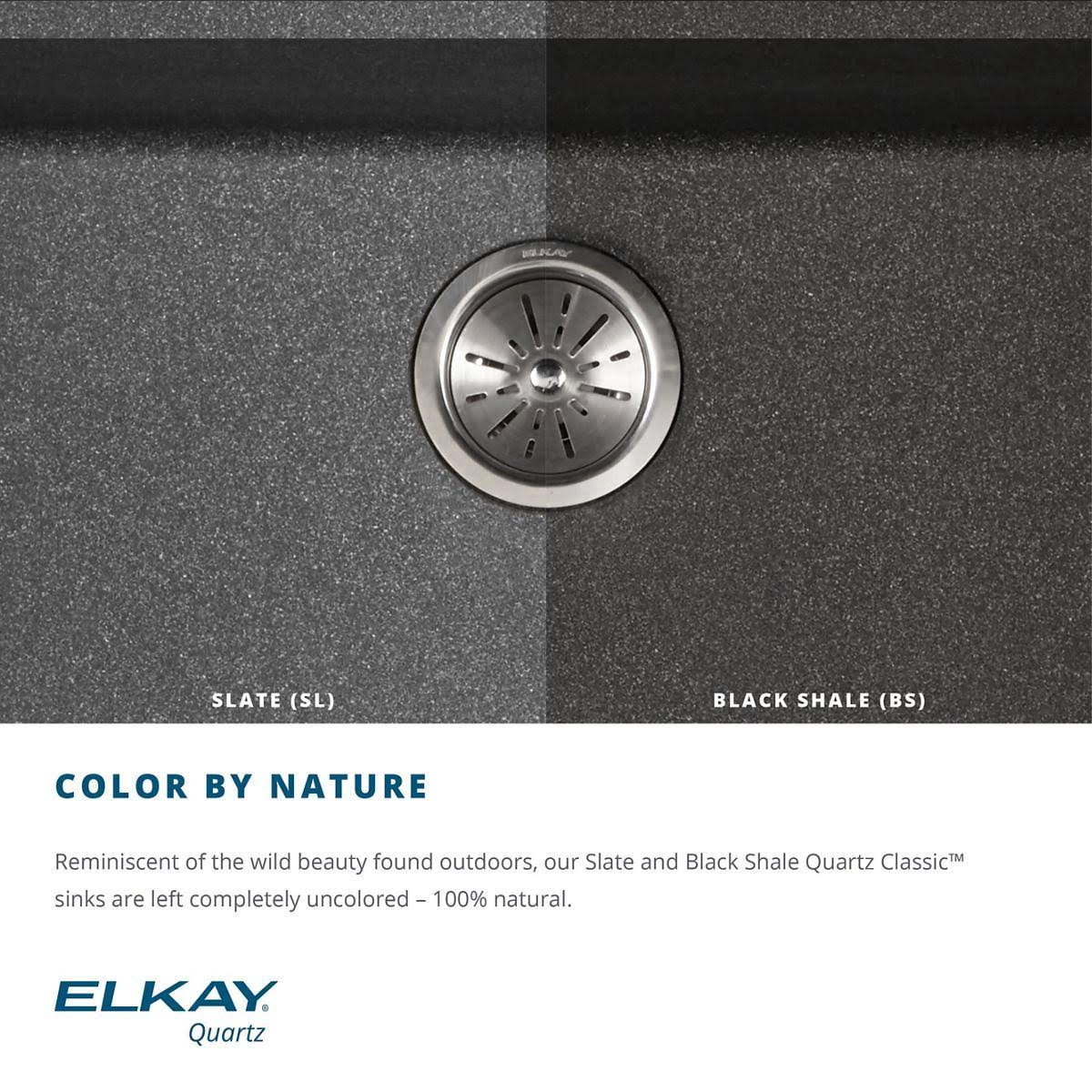 Black Shale Undermount Kitchen Sink Q462