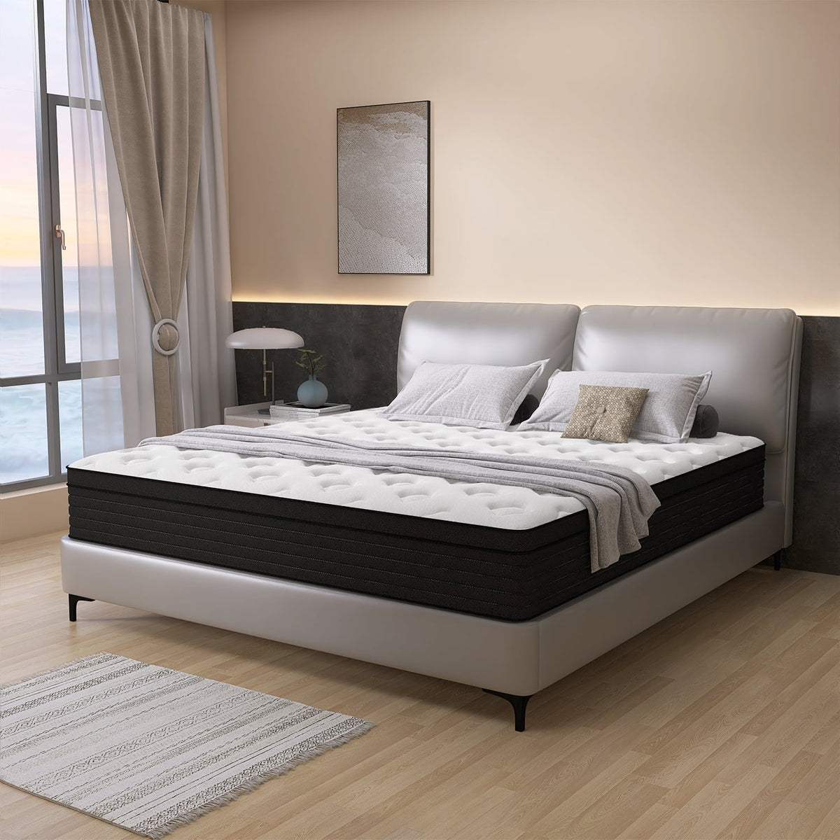 14 Inch Medium Firm Memory Foam Mattress L28072