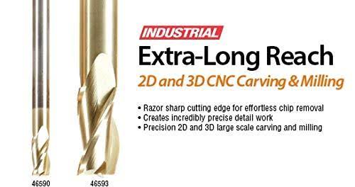 Extra Long CNC Carving Flat Bottom Bit Q6151