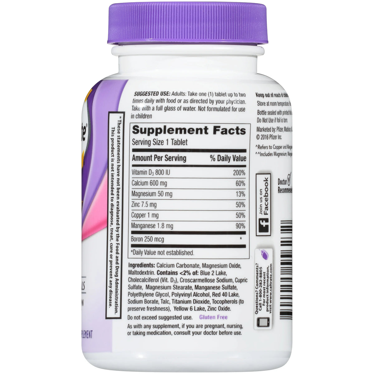 Calcium Vitamin D Supplement 120 Count X9053