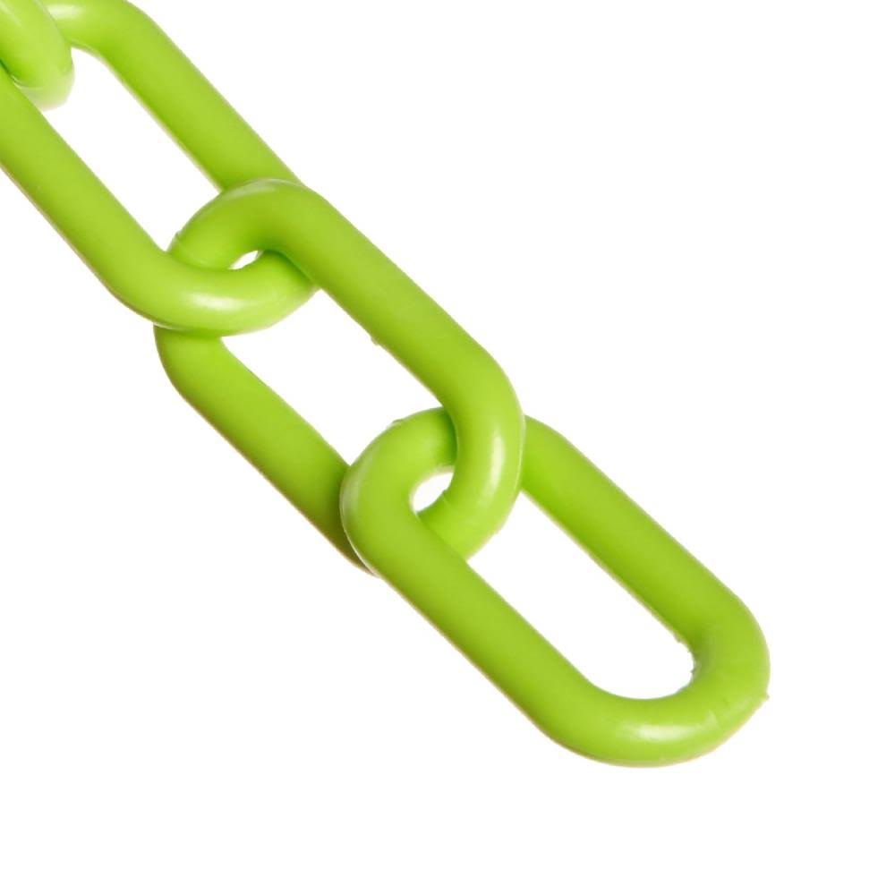 100ft 3in Safety Green Plastic Chain K465706