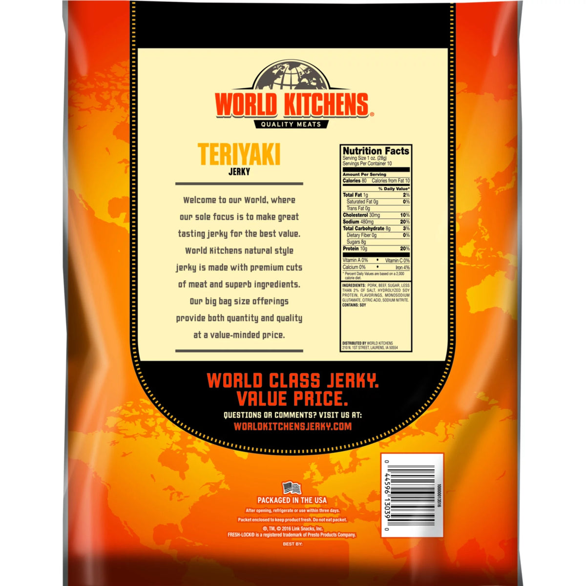 Teriyaki Jerky 10oz N92099