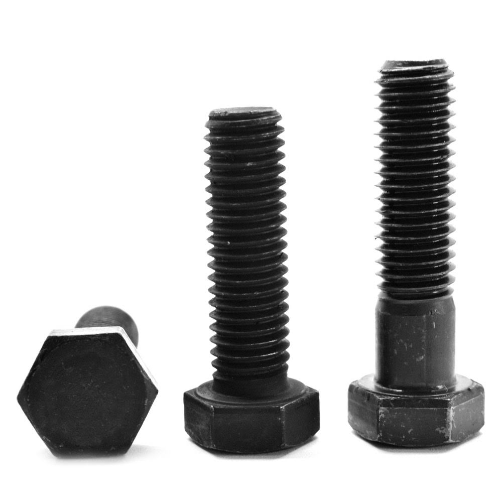 1 1/8x22-12 x 4x22 Fine Thread Grade 8 Hex Cap Screw Alloy Steel Black Oxide J611242