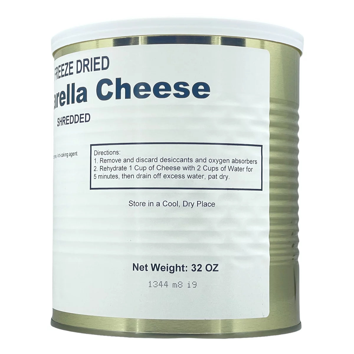 Freeze Dried Mozzarella Cheese #10 Can P54886