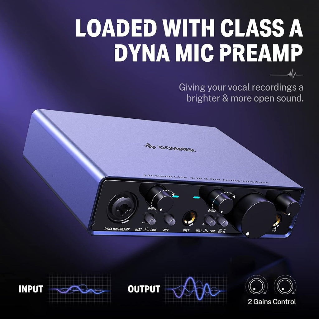 USB Audio Interface with Headphone Amplifier G879