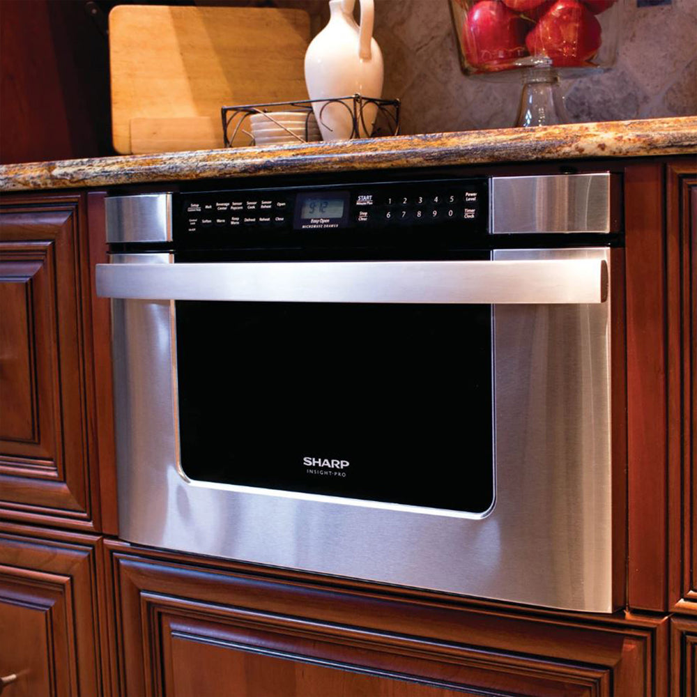 1.5 cu. ft. 1000W Over-the-Range Carousel Microwave Oven Stainless H3777
