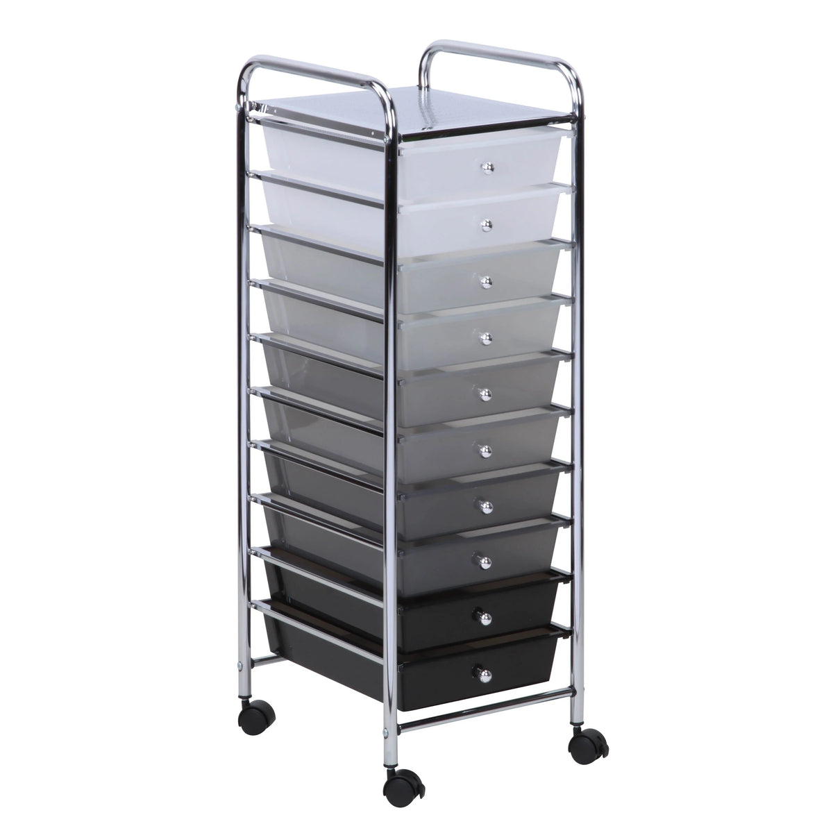 10 Drawer Rolling Cart E63345