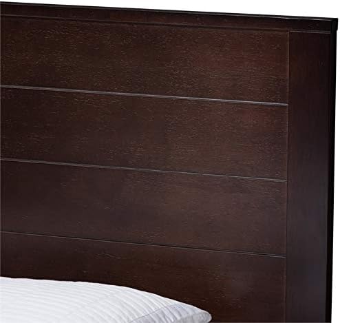 Twin Platform Bed in Espresso K362