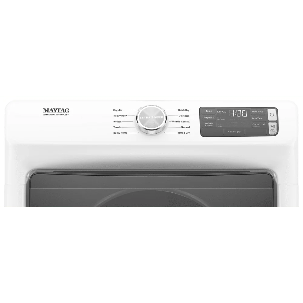 7.3 Cu. Ft. White Front Load Electric Dryer C525