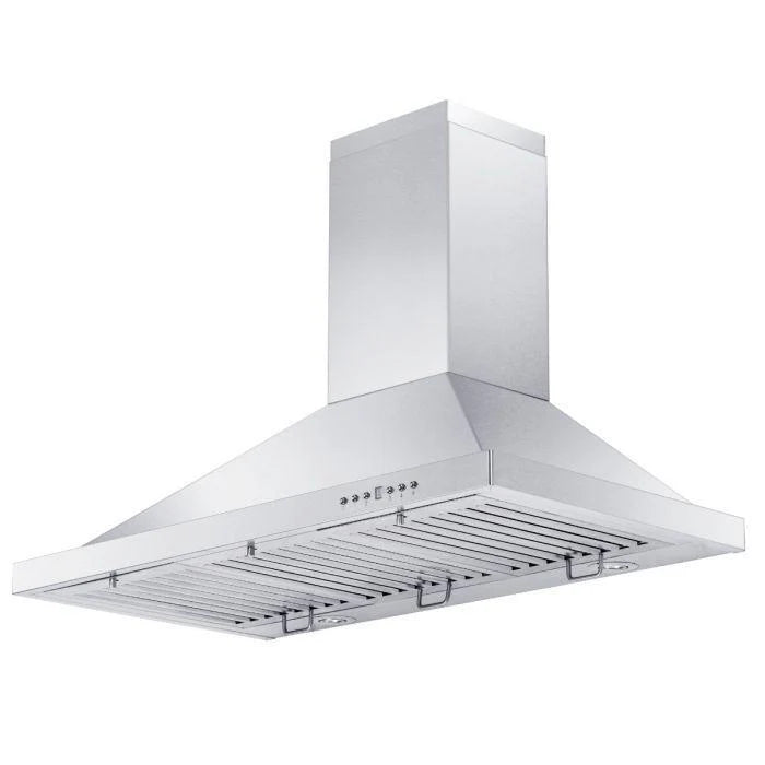 36 in. Convertible Vent Wall Mount Range Hood in Stainless Steel N92684