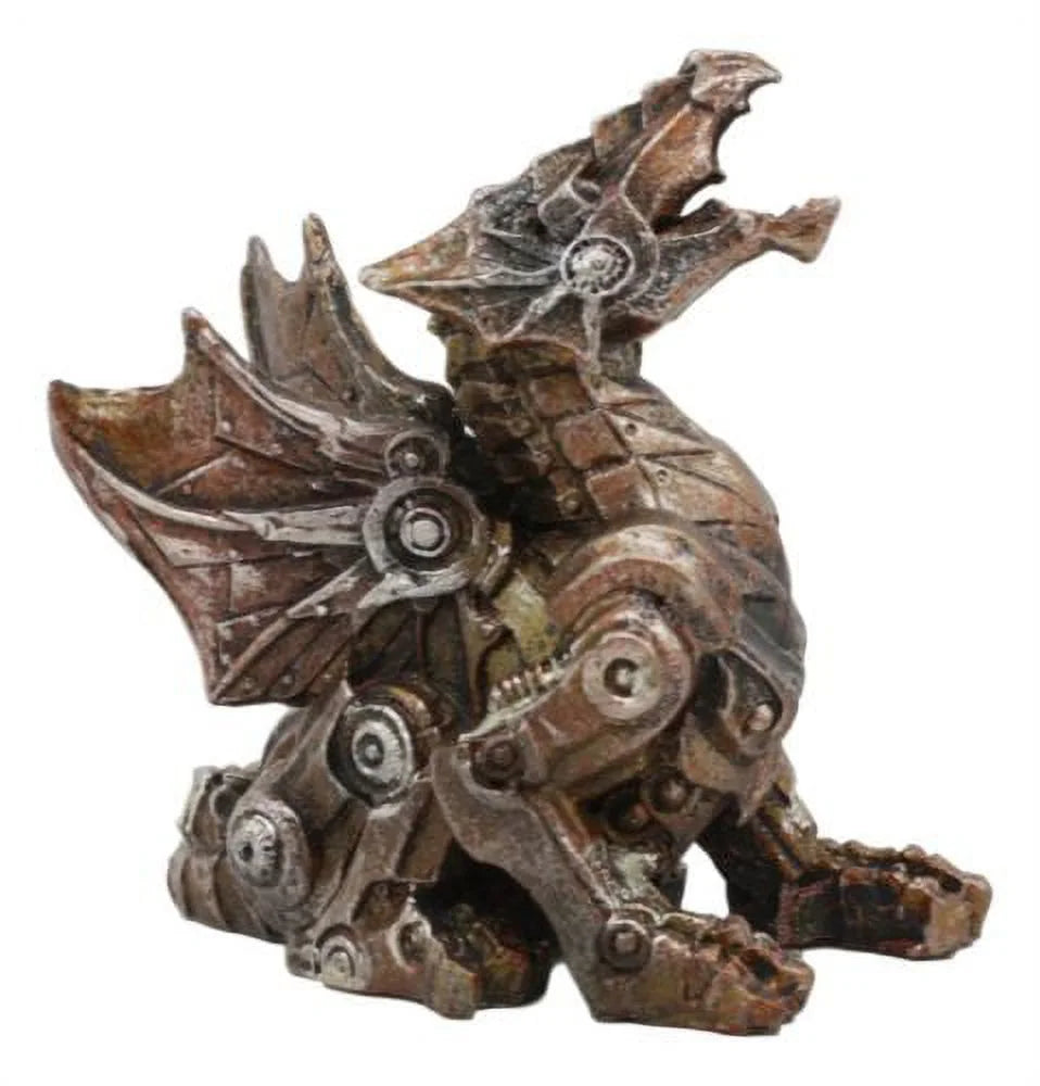 Steampunk Dragon Figurine U140744