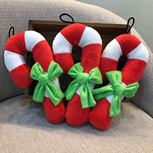 3pcs Plush Squeaky Dog Toys F20469