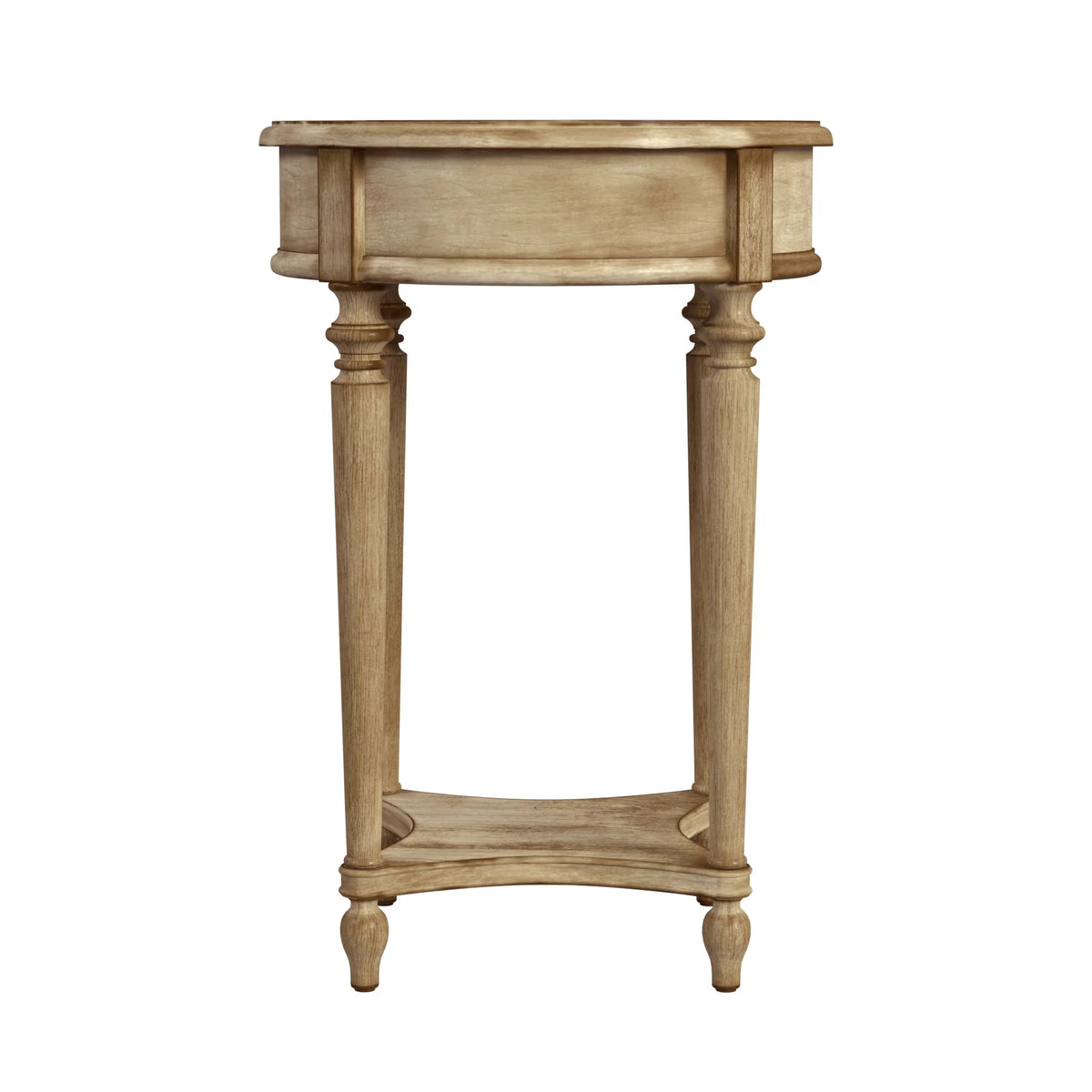 1 Drawer Round End Table J374403