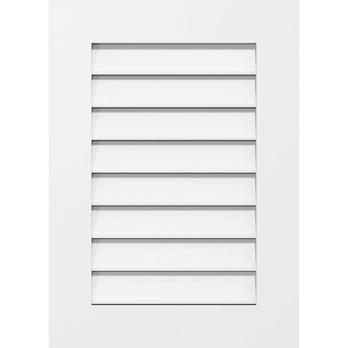 PVC Gable Vent 16x22 W x 34x22 L Z68190
