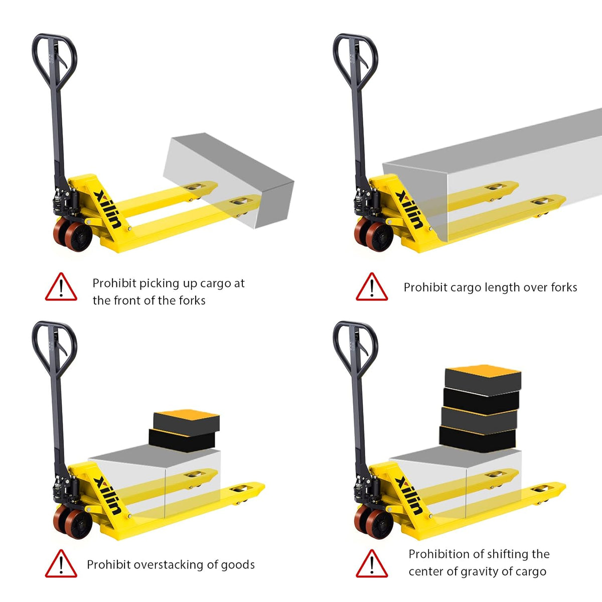 Pallet Jack Hand Pallet Truck 48 L x 27" W 4400 lbs Capacity O192943