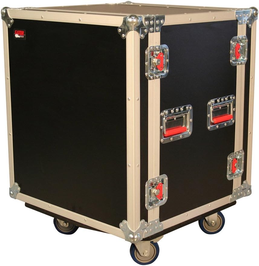 14U Audio Road Rack with Heavy-Duty Casters Z962507