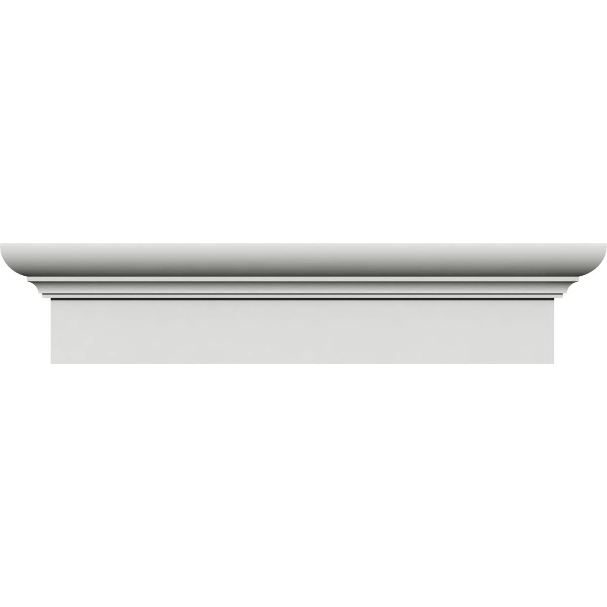 126x22 Bottom Width x 130 3/4x22 Top Width x 6 1/4x22H x 1 3/4x22P Crosshead L5908