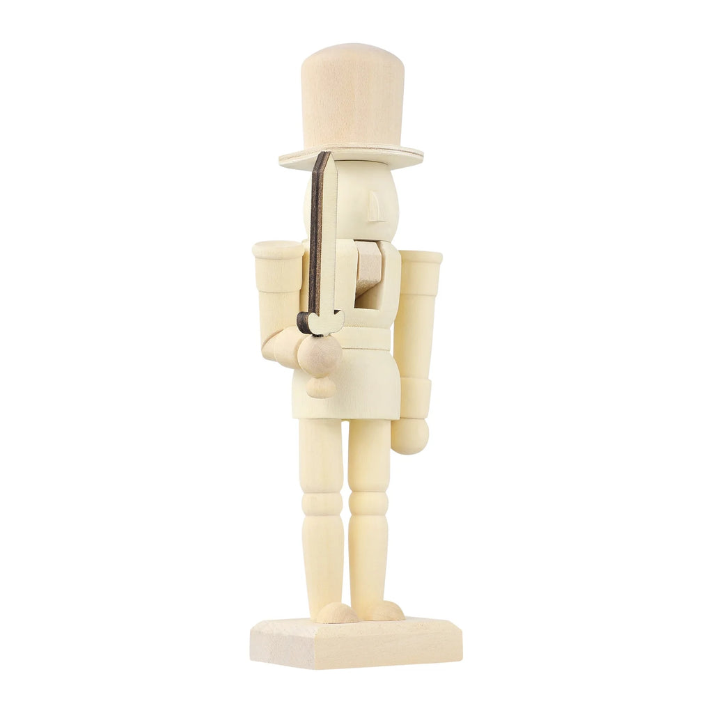 Unfinished Wooden Nutcracker Doll F806