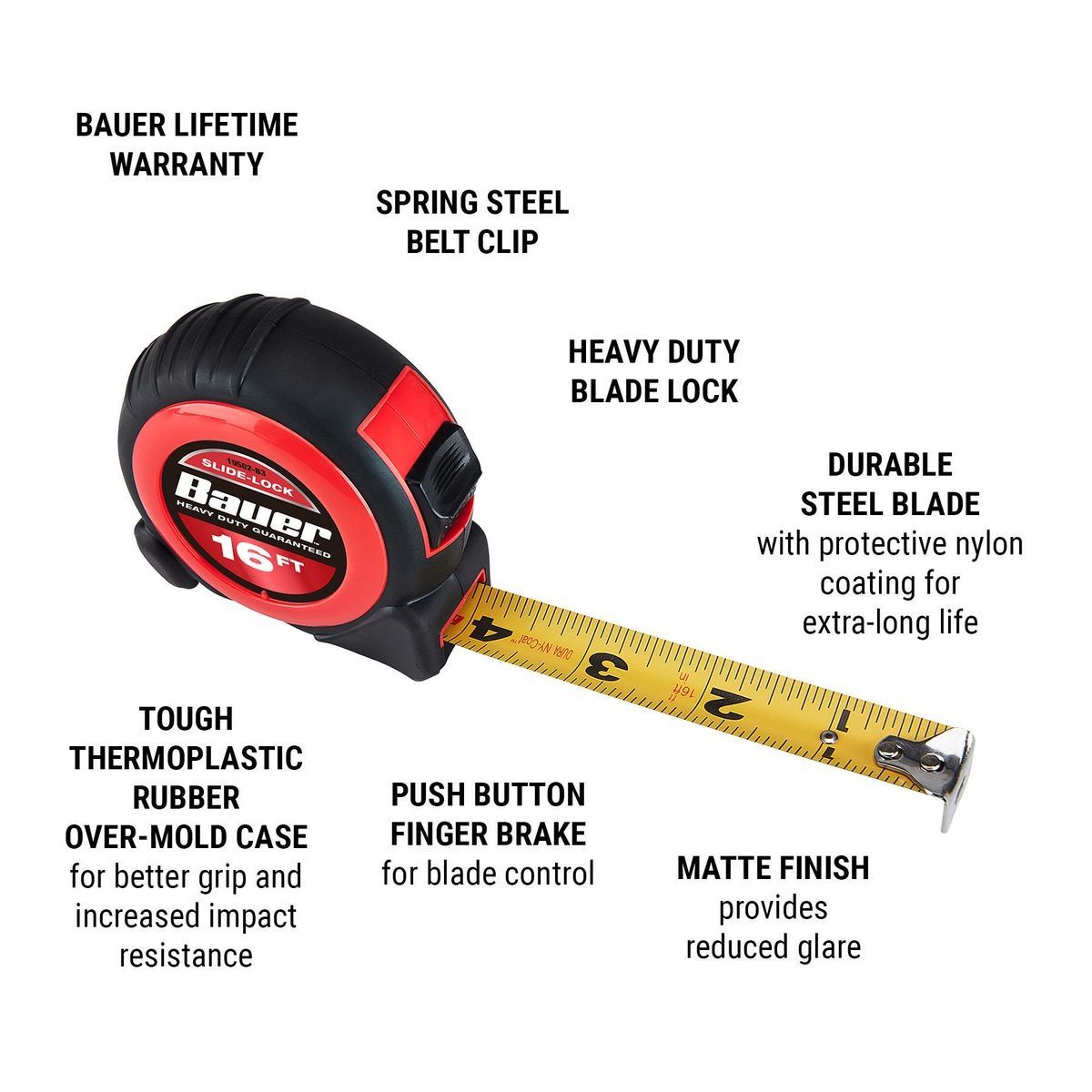 16 ft. x 3/4 in. Tape Measure B221888