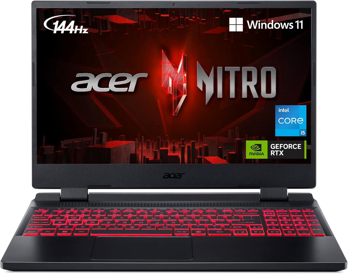 Gaming Laptop with Core i5-12500H, NVIDIA GeForce RTX 3050, and 21.5 Inch Full HD IPS Monitor Q508200