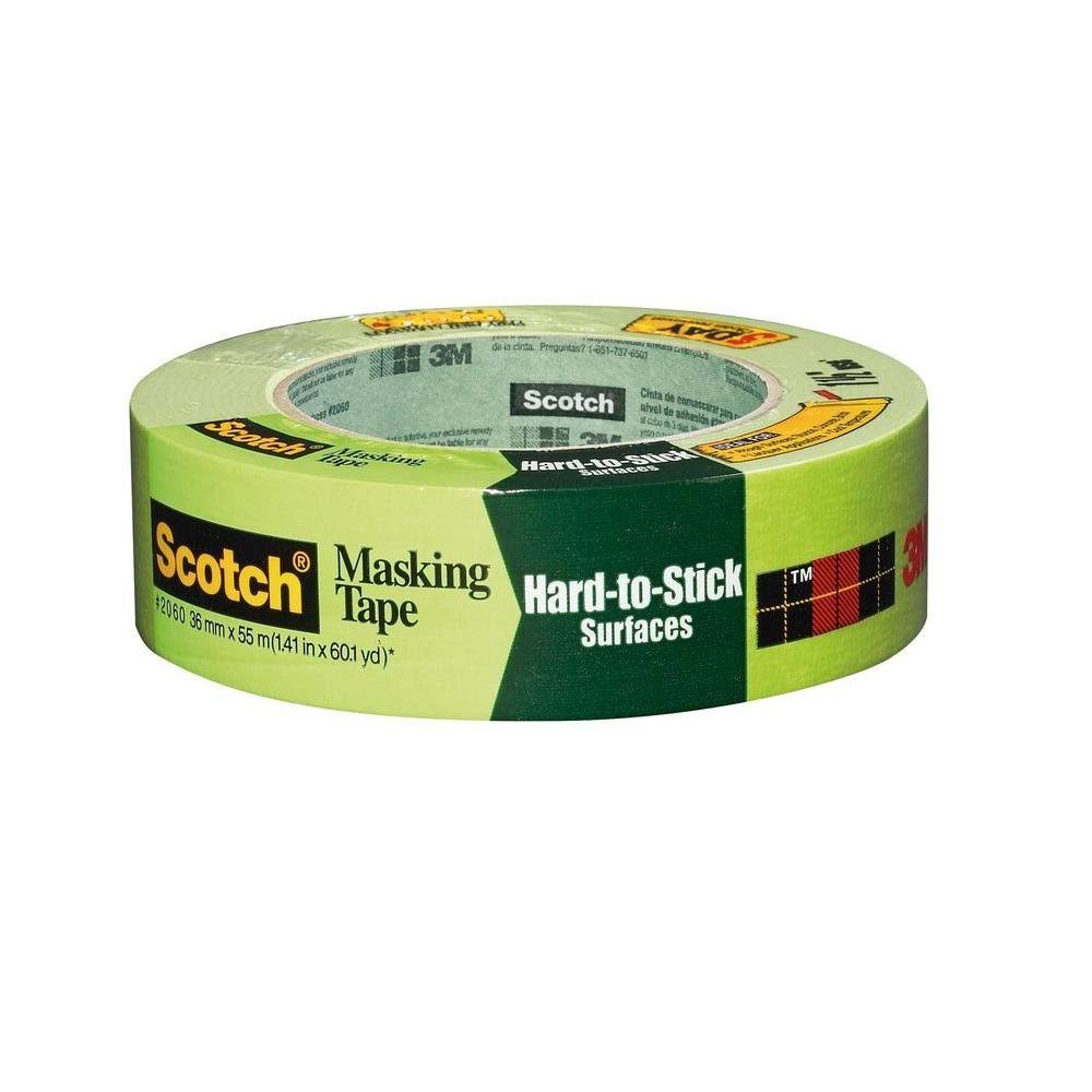 1.41 in. x 60.1 yds. Masking Tape for Hard-to-Stick Surfaces Case of 24 K156