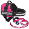 Emotional Support Dog Vest Harness with Reflective Straps and Leash Set K640
