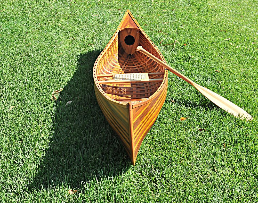10 ft Wooden Canoe K8523