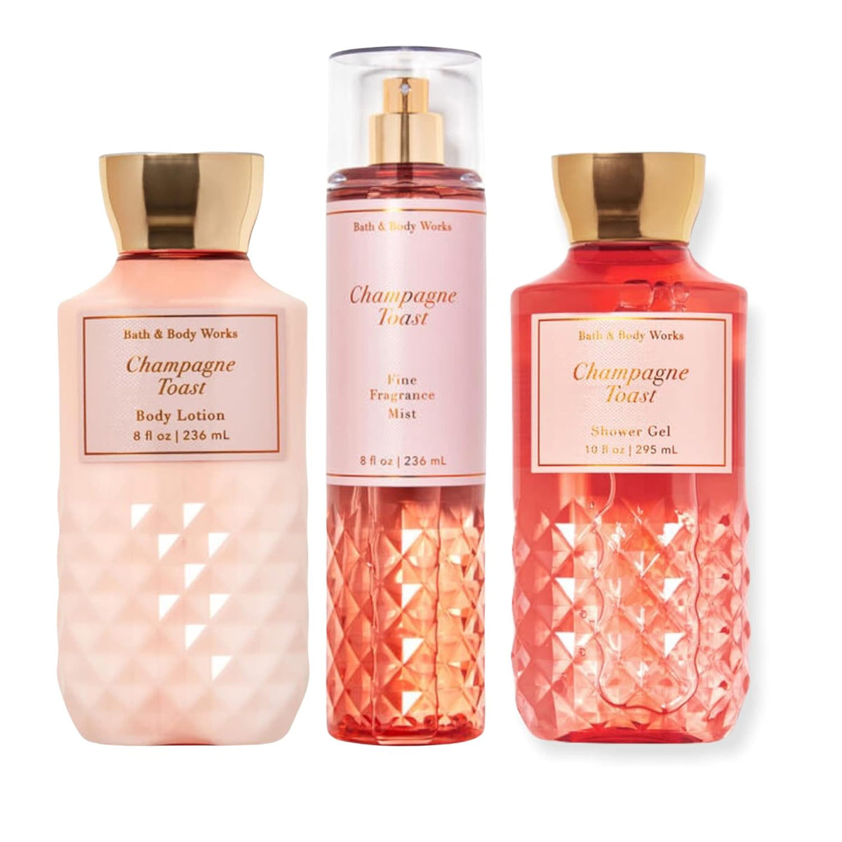 Champagne Toast Shower Gel, Fine Fragrance Mist & Super Smooth Body Lotion L578801