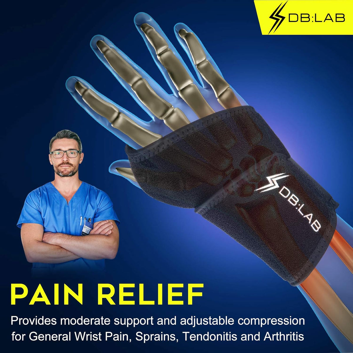 Adjustable Wrist Brace E2714