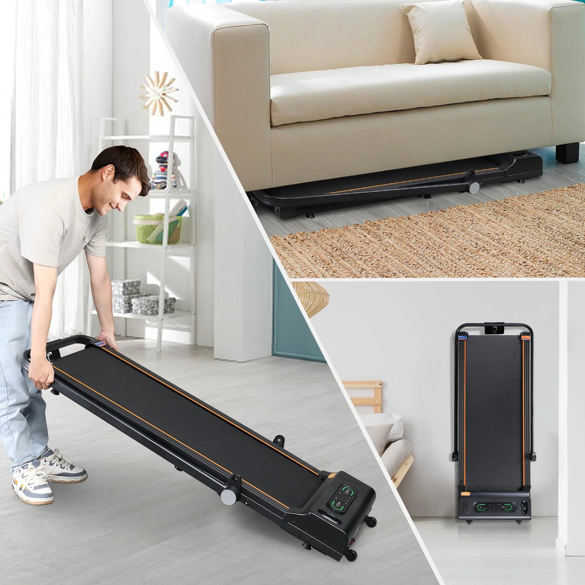 Folding Electric Walking Treadmill C4989