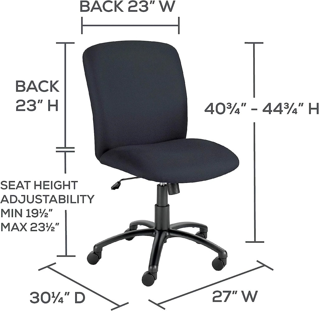 Black Big & Tall Executive High-Back Chair Y522