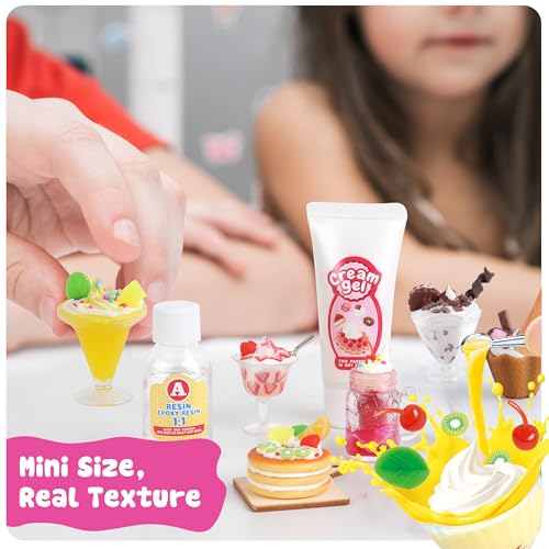12 Making Miniature Food Toys Set, DIY, Resin Play, Kitchen Mini Pretend Play Food Set K9849
