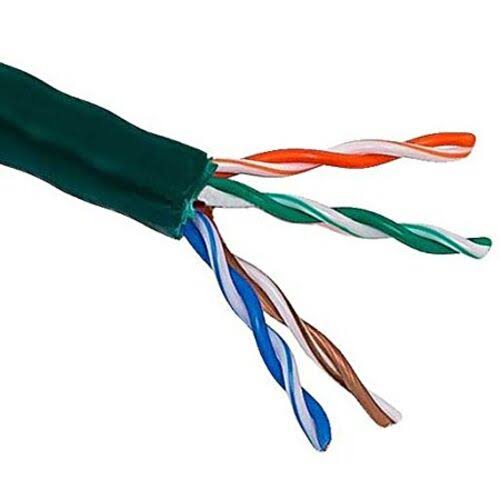Green CAT 5e UTP Bulk Cable 1000 ft X436