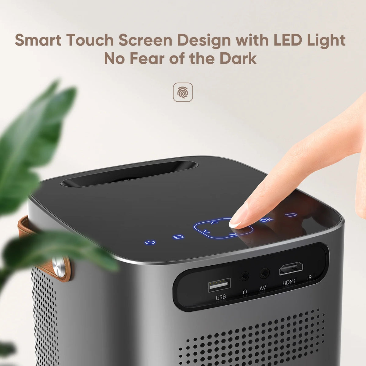 5G WiFi Bluetooth 1080P Projector P60258