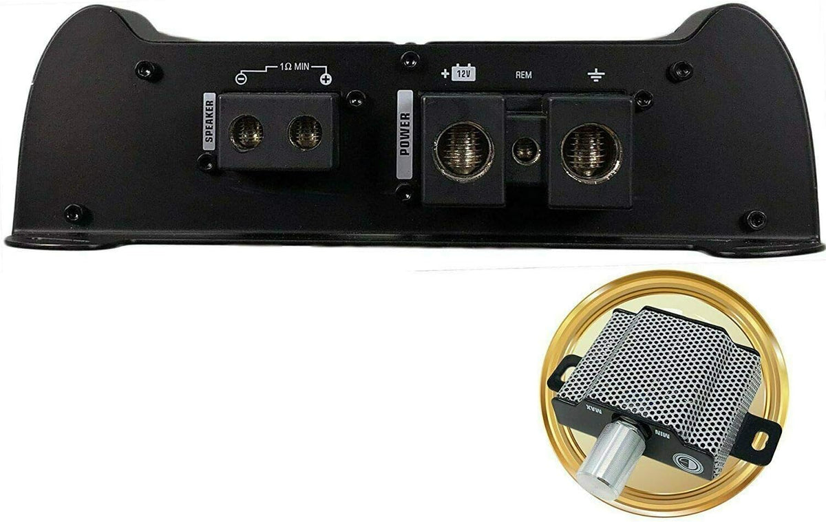 8000 Watts 1 Ohm Stable Monoblock Car Audio Amplifier T539
