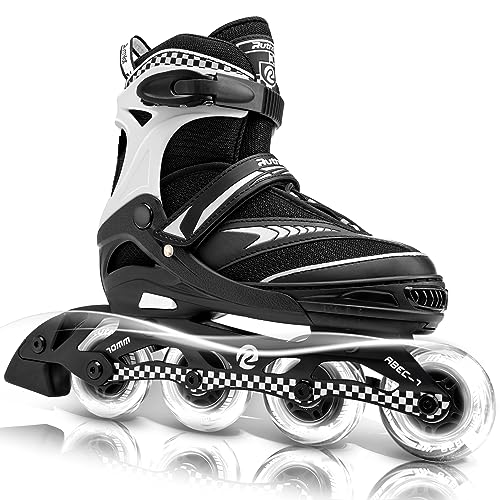 Adjustable Inline Skates with Full Light Up Wheels A768990